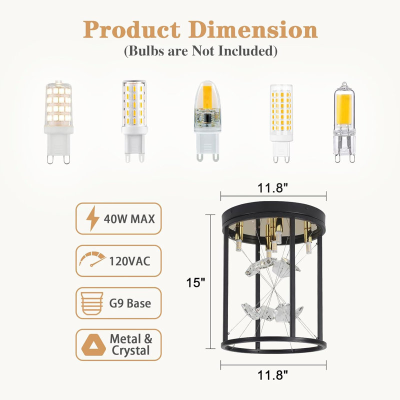 Morenci Metal Flush Mount Light Fixture, Industrial Light Fixtures Ceiling Mount, Modern Farmhouse Close to Ceiling Light Fixture for Hallway Porch Farmhouse Entryway Dining Room