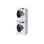 4 Cu. Ft. High Efficiency Electric Stackable Dryer Reversible Door in White