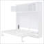 Lit escamotable double pleine grandeur avec armoires supérieures-1311512033