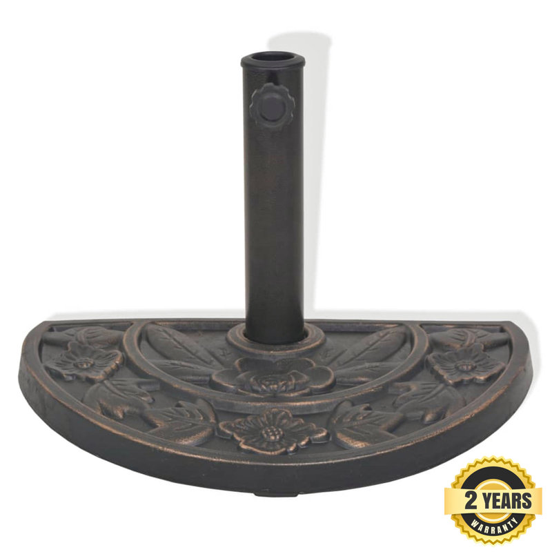 Brungardt 9.85 kg Steel and Resin Umbrella Base