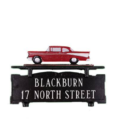 Metal Mailbox Sign