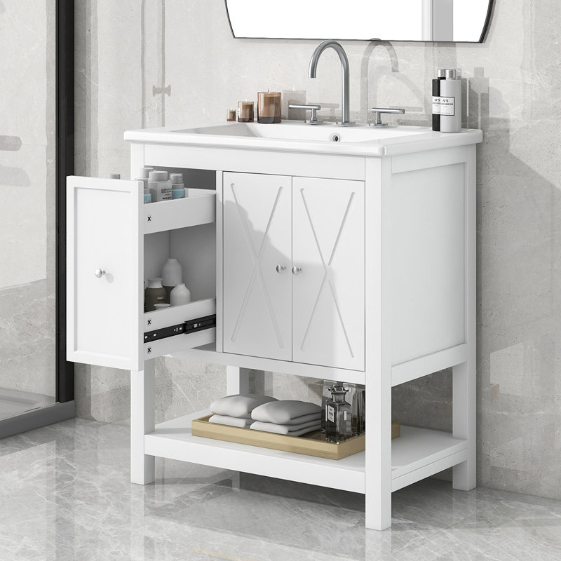 Meuble-lavabo avec comptoir de meuble-lavabo