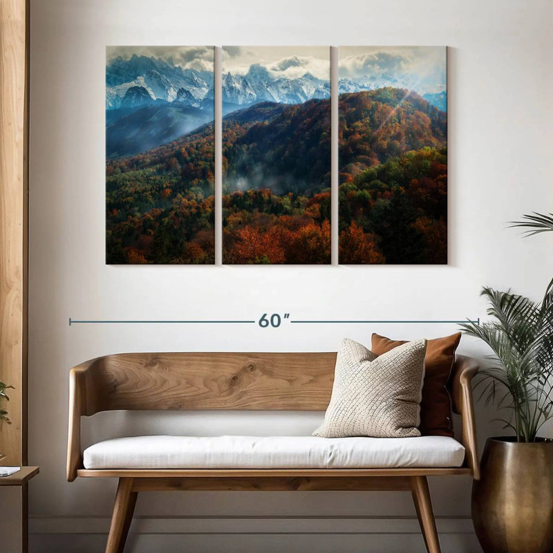 Alvord Autumn In The Alps, 32" H x 50" W