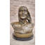 Sculpture en bronze signée par Milo Native American Chief