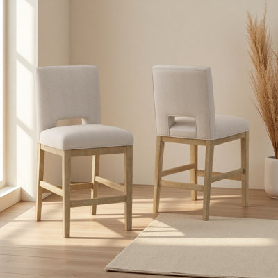 Tabourets de comptoir, ensemble de 2