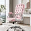 Chaise de bureau en velours capitonnée-16703569-16703573-16703574