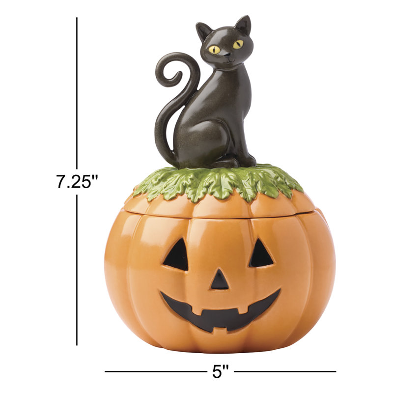 Lenox Haunted Halloween Covered Candy Jar