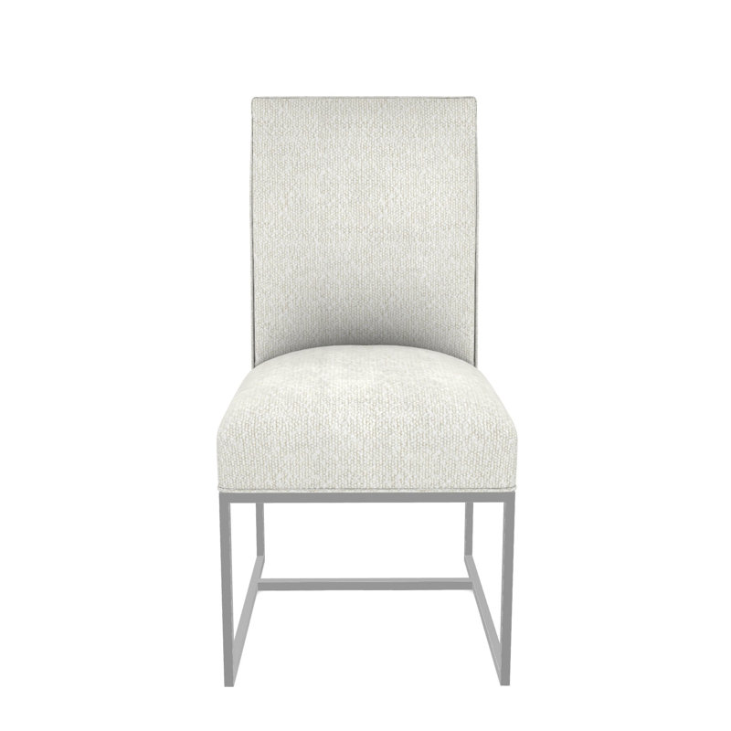Colton Upholstered Dining Chair, Polyester Kenworth Pearl
