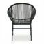 Ensemble de 2 chaises d'extérieur en osier NUSA PATIO-130634683