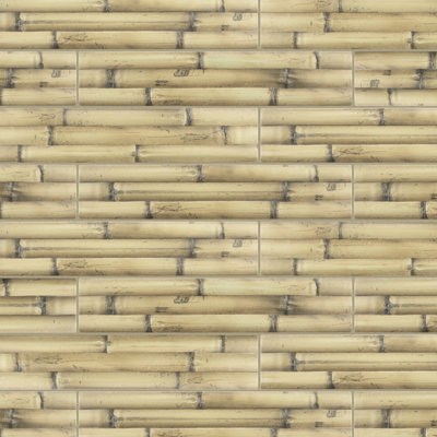 Bamboo Albufera 4" x 20" Ceramic Wall Tile