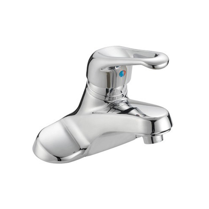 Robinet de salle de bain central à