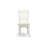9 Piece Dining Set Includes a Rectangle Dining Room Table with Butterfly Leaf and 8 Linen Fabric Kitchen Chairs, Linen White-75815772-75815776
