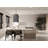 Kara Black Powder Pendant Light