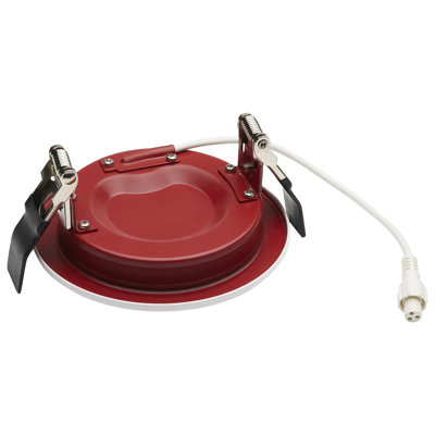 Flat Lens Selectable Colour 120V Temperature Dimmable Air-Tight IC Rated LED Canless
