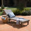 Lustre moderne CHAISE - maillage gris foncé