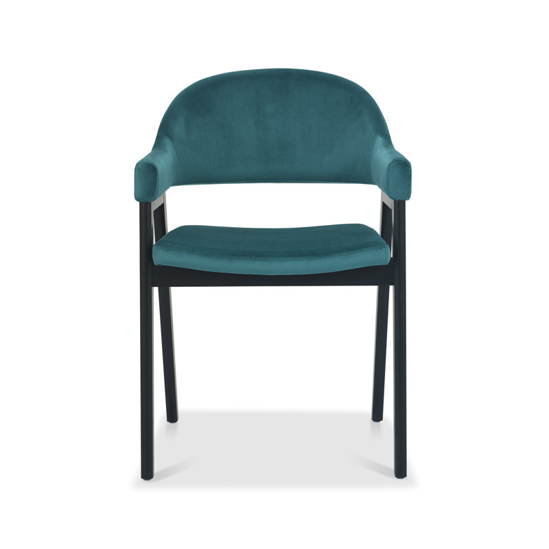 Camden Upholstered Back Armchair, Azure