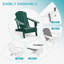 Felten Plastic Folding Adirondack Chair-1320837442