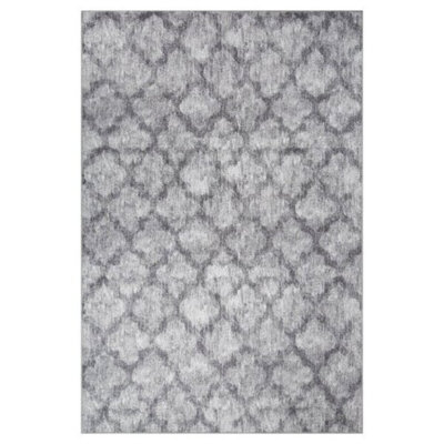 Elegant Hall Carpet (2.5 x 7.5 ft), 100% Polyester, 1.1 lbs/sq ft | 4 mm Pile Height, Recycled Poly Cotton Underside | Machine Washable, Eco-Friendly | Perfect for Entryways, Living Rooms & Hallways