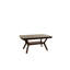 Table de salle à manger formelle 1 pièce avec meubles de salle à manger en bois massif