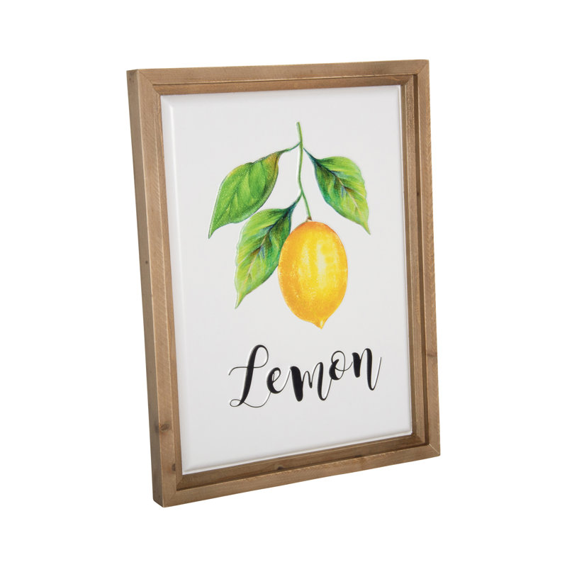 MÉTAL / BOIS «LEMON»