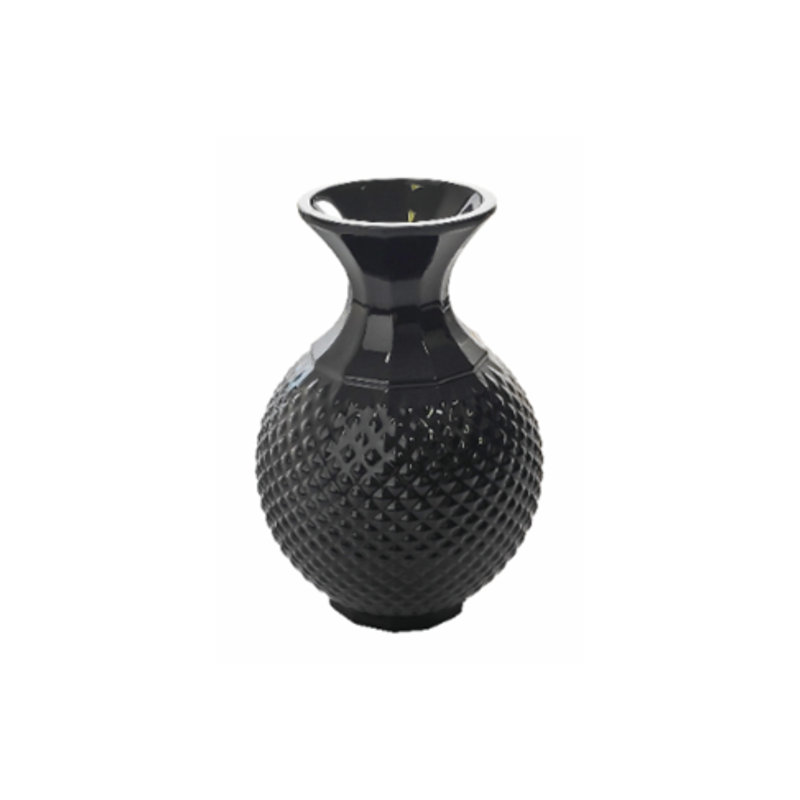 Bicos Small Bud Vase Pink, Black