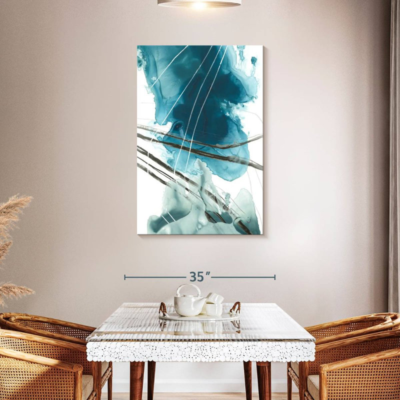 Avery Bella Indigo II, 45" H x 30" W
