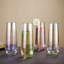 4 Piece 266ml Glass Flute Set