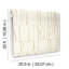 Huntington Indigo Geometric Stripe Wallpaper-905310567
