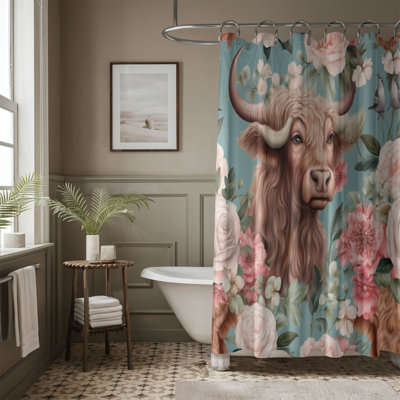 Classic Cow - Rideau de douche Premium