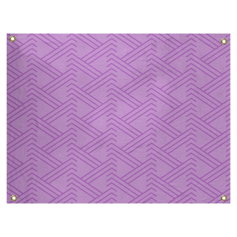 Tapisserie, H 59 po x l 80 po, Violet