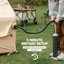 Tente de camping gonflable avec pompe