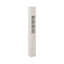 Grande armoire de rangement pour salle de bain mince, armoire de salle de bain autoportante 71 po avec 1 tiroir, 2 portes et 4 tablettes réglables - blanc