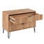 Commode cannelée moderne de 35 po à 3 tiroirs Dumbo-677466825