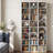 Narrow Design Storage,8-layer Thin High Bookcase With Open Adjustable Shelves,cube Display Rack-328062468