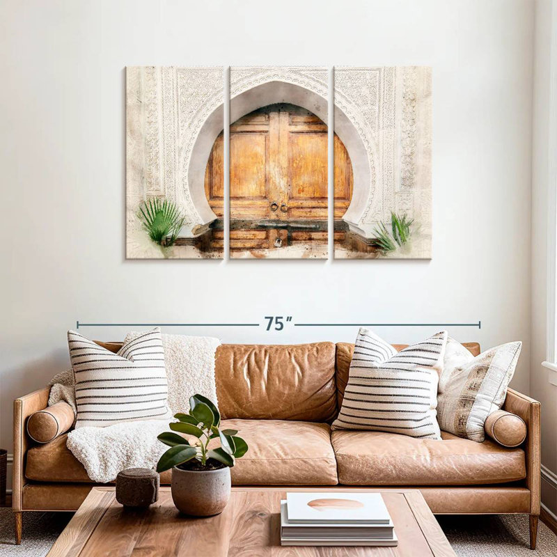 Lilie Moroccan Door, 36" H x 57" W