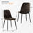 Brookelyne  Upholstered Fabric Side Chair Dining Chair-1521852180
