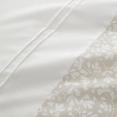 Tess Cotton Blend Floral Duvet Cover Set with Pillowcases Included