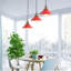 Latshaw 3-Light Kitchen Island Cone Pendant-1362726