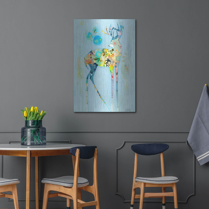 " Strength " by Wyanne, 36" H x 24" W
