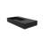 Juniper 36" Solid Surface Wall Mount Modern Minimalist Left Basin Bathroom Sink and LED Mirror Set-82220407