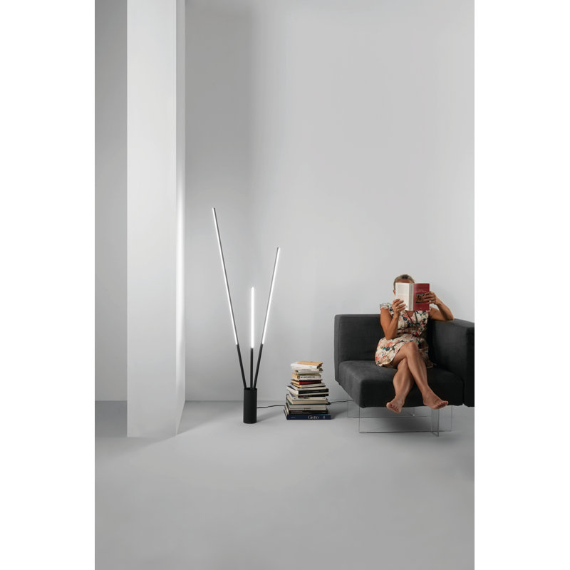 Babali 164cm LED Tree Floor Lamp, Black