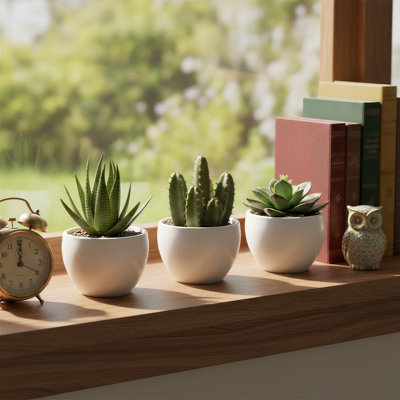 Plantes artificielles en pot 6 po