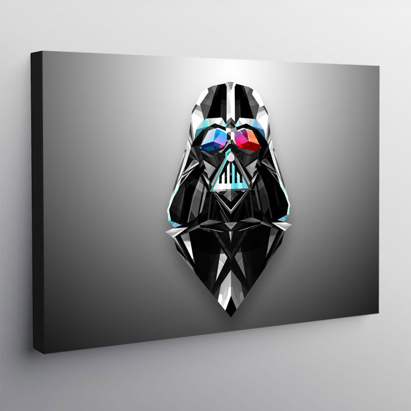 Darth Vader - Wrapped Canvas Print, 31cm H x 41cm W x 4cm D