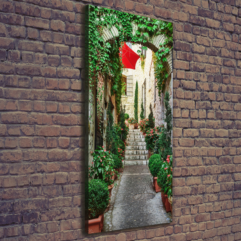 Streets Of France - Wrapped Canvas Print