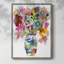 Linear Bouquet I, reproduction encadrée - bois massif-1207945628