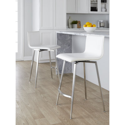 Tabouret de comptoir pivotant 25 po Vedder