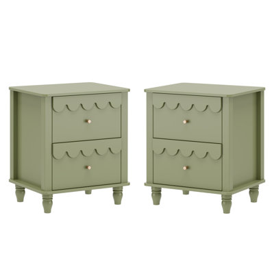 Dorlan 19.7“W Cute Cloud shape Nightstand