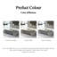 70.87"Modern Minimalist Grey L-shaped Desk-1251296425