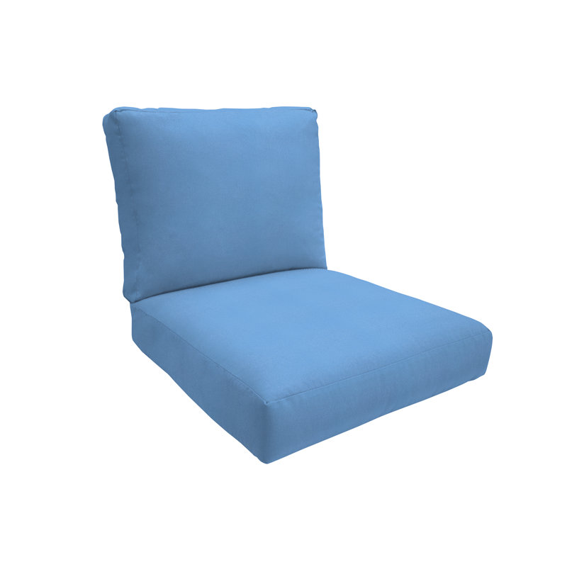 Ensemble de coussins de patio Eddie Bauer, Sunbrella résistant à l'eau et à la décoloration pour canapés de patio, canapés modulaires et chaises longues