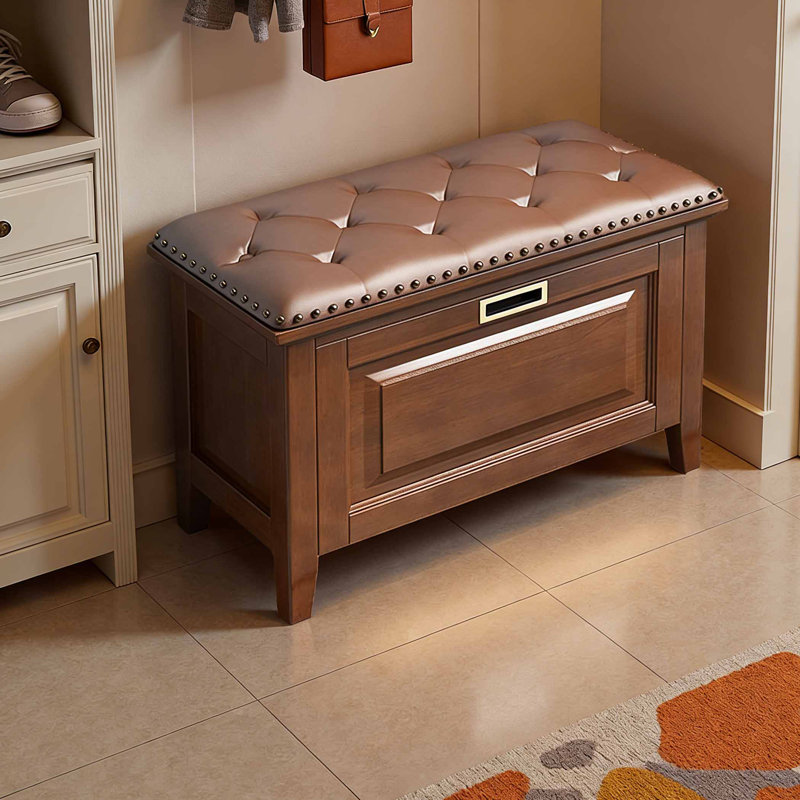 Commode, H 17,72 po x l 39,37 po x P 12,6 po, Brun